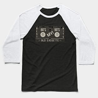 Old cassette Baseball T-Shirt